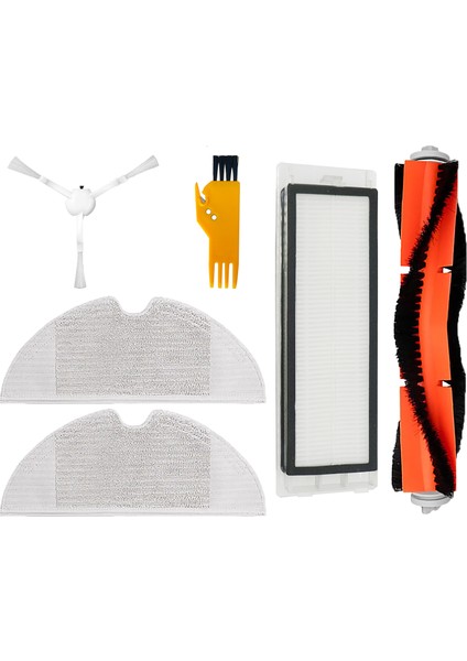 Xiaomi 1c Vacuum Mop (STYTJ01ZHM) Uyumlu 6 Parça Filtre Fırça Seti