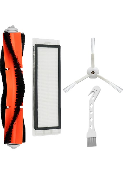 Roborock S50 Uyumlu 4 Parça Yedek Filtre Fırça Seti