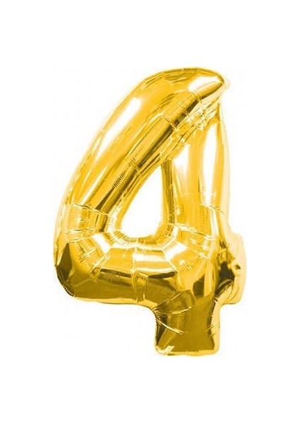 Fırsatayı Gold Folyo Balon Sayılı Helyum Balon 100 cm Dev Boy 4