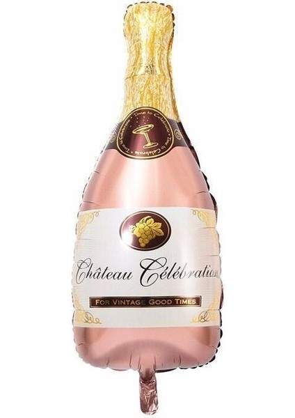 Folyo Balon Doğum Günü Balonu Parti Balonu 100 x 45 cm Şişe