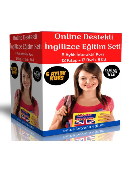 Online Destekli Ingilizce Eğitim Seti