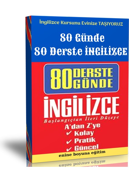 Enine Boyuna Eğitim İngilizce Süper Ötesi Eğitim Paketi fırsatları