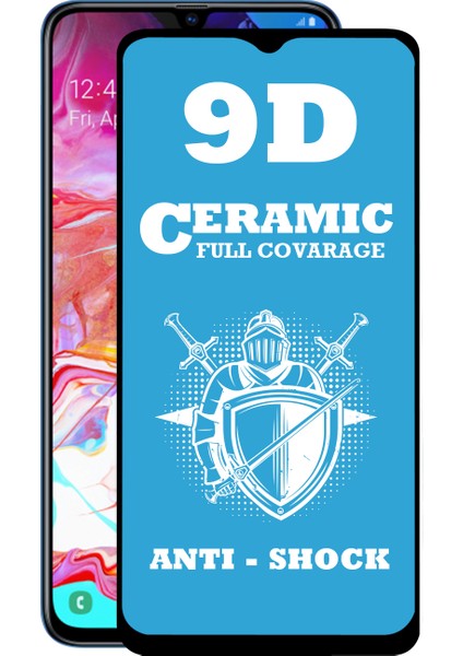 Samsung Galaxy A70 Tam Kaplayan Seramik Nano Esnek Ekran Koruyucu