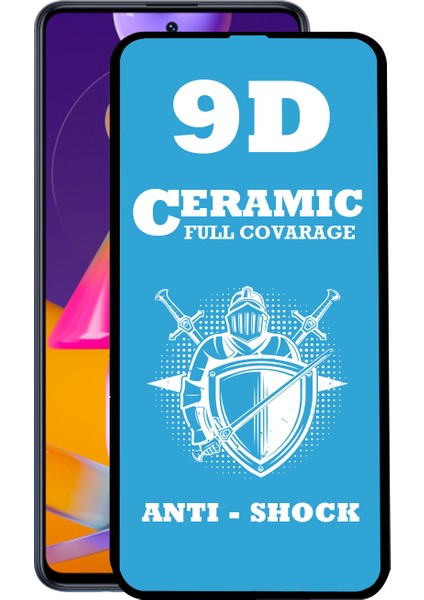 Samsung Galaxy M31S Tam Kaplayan Seramik Nano Esnek Ekran Koruyucu