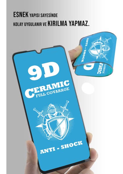 Samsung Galaxy A72 Tam Kaplayan Seramik Nano Esnek Ekran Koruyucu Cam modelleri
