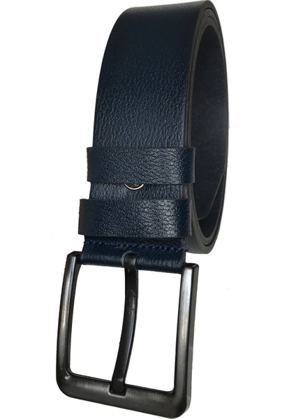 Deri 4.5 cm Lacivert Kot, Spor Kemer fiyatları