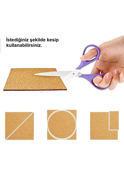 Zemin Koruyucu Mantar 30 x 30 cm 2 Adet