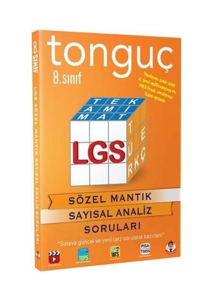 Yayınları 8. Sınıf Sözel Mantık Sayısal Analiz Soruları