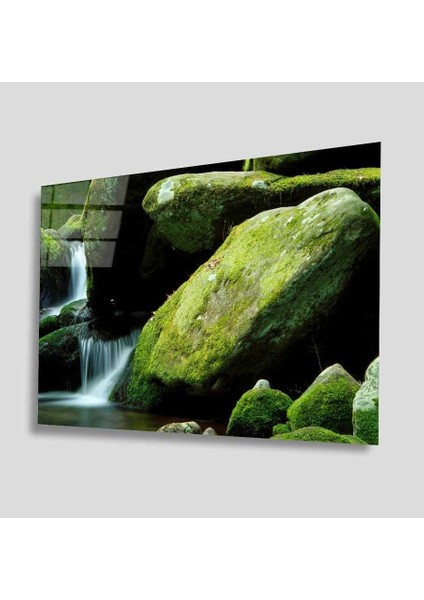 Yeşil Cam Tablo 4mm Dayanıklı Temperli Cam