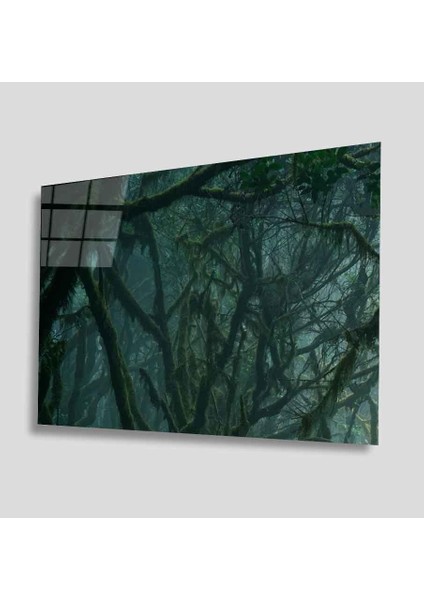 Yeşil Cam Tablo 4mm Dayanıklı Temperli Cam