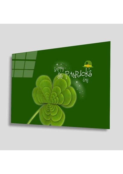 Yeşil Cam Tablo 4mm Dayanıklı Temperli Cam