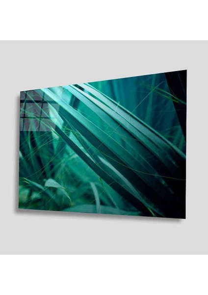 Yeşil Cam Tablo 4mm Dayanıklı Temperli Cam