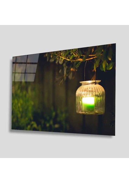 Yeşil Cam Tablo 4mm Dayanıklı Temperli Cam