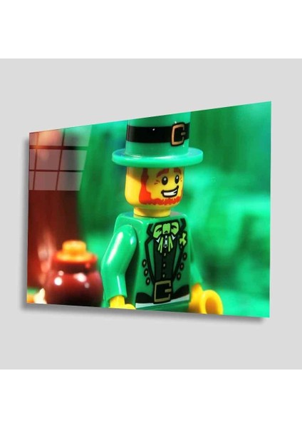 Yeşil Cam Tablo 4mm Dayanıklı Temperli Cam