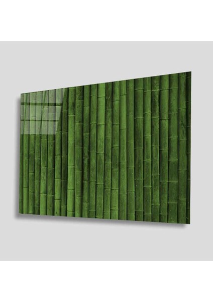 Yeşil Cam Tablo 4mm Dayanıklı Temperli Cam