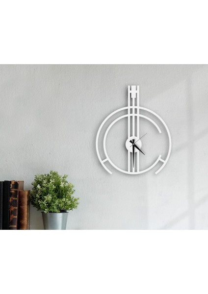 Gift Dekoratif 45CM Ahşap Duvar SAATI-141