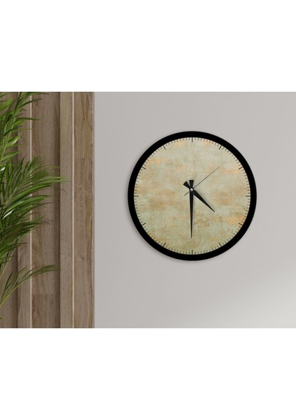 Gift Dekoratif 45CM Ahşap Duvar SAATI-132