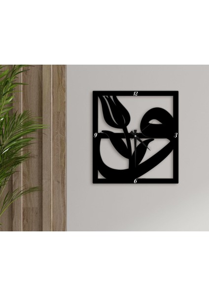 Gift Dekoratif 45CM Ahşap Duvar Saati-92