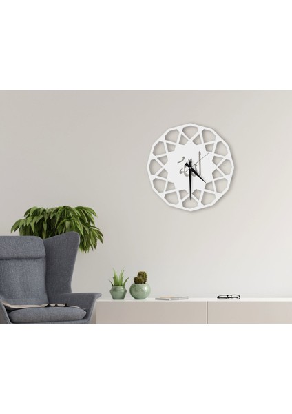 Gift Dekoratif 45CM Ahşap Duvar Saati-90