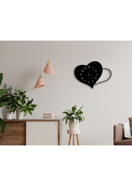 Gift Dekoratif 45CM Ahşap Duvar Saati-99