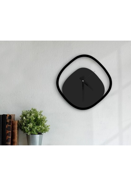 Gift Dekoratif 45CM Ahşap Duvar Saati-96