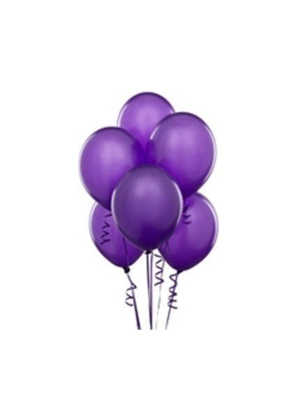 Kingshark Balon 100 Adet - Mor