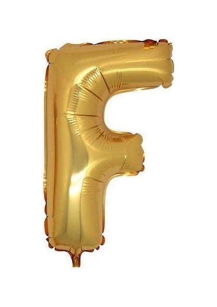Kingshark F Folyo Balon Gold 100 cm Helyum Balon Uçan Balon