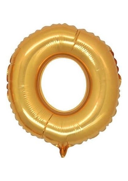 Kingshark O Folyo Balon Gold 100 cm Helyum Balon Uçan Balon