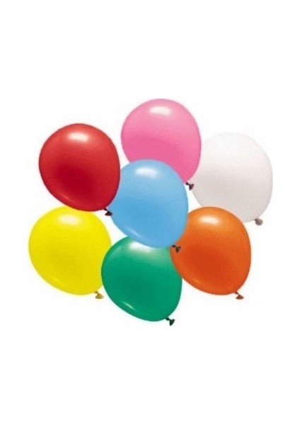 Kingshark Renkli Balon – 50 Adet