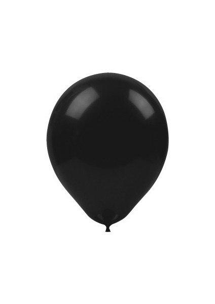 Kingshark Siyah Balon 100 Adet