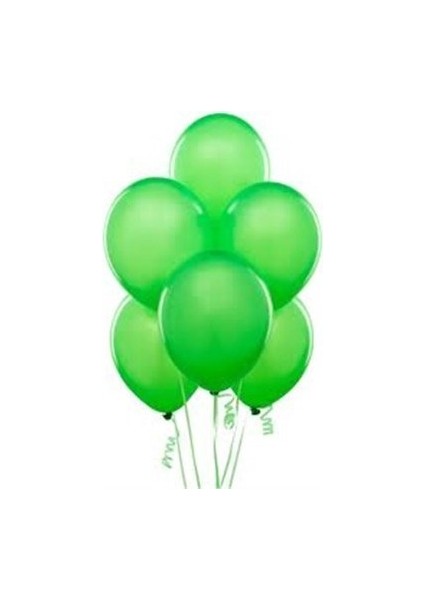 Yeşil Balon 25 Adet