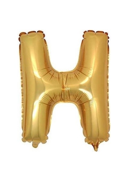H Folyo Balon Gold 100 cm Helyum Balon Uçan Balon