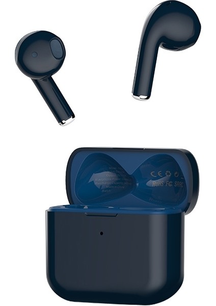 Kablosuz Stereo Bluetooth Kulaklık-Mavi (Yurt Dışından)