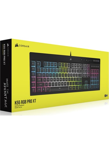 K55 Rgb Pro Xt Membrane Türkçe Gaming Klavye