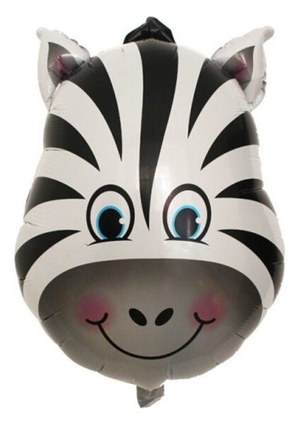 Zebra Folyo Balon