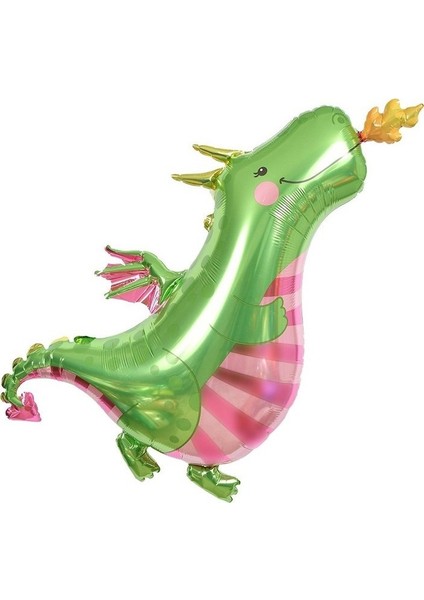 Folyo Balon Doğum Günü Balonu Parti Balonu 60 x 110 cm Dinazor