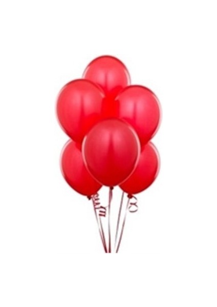 Kırmızı Balon 25 Adet