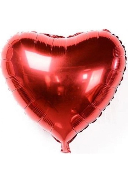 Kalp Kırmızı Renk Balon