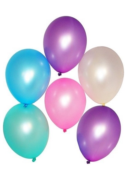 Balon Metalize 8 Adet