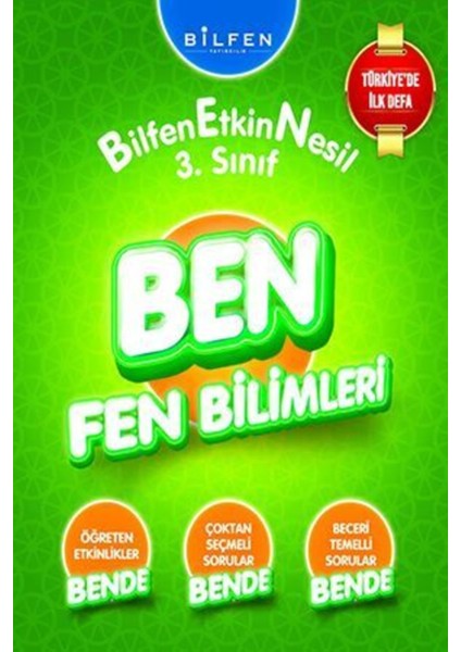 Bilfen Yayınları 3. Sınıf Etkinlikli Soru Seti ve Deneme Seti 2021 Fosforlu Kalem Seti