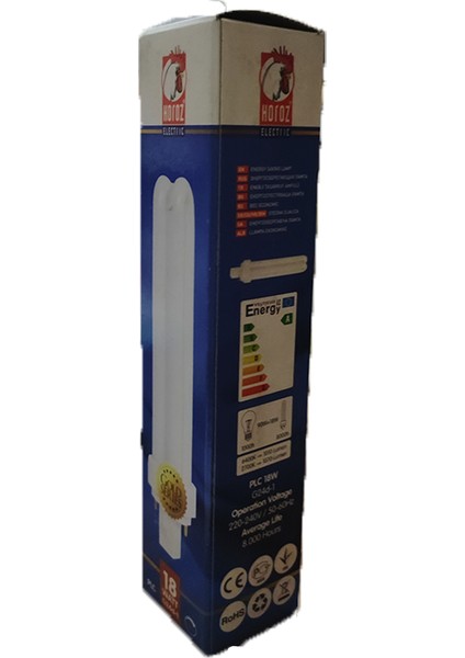 18W Tasarruflu Ampul G24D-1