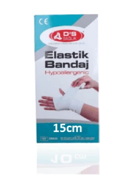 D's Sağlık Hipoalerjenik Elastik Bandaj 15 Cm X 150 Cm