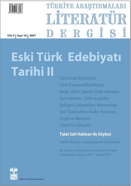 Eski Türk Edebiyatı Tarihi II