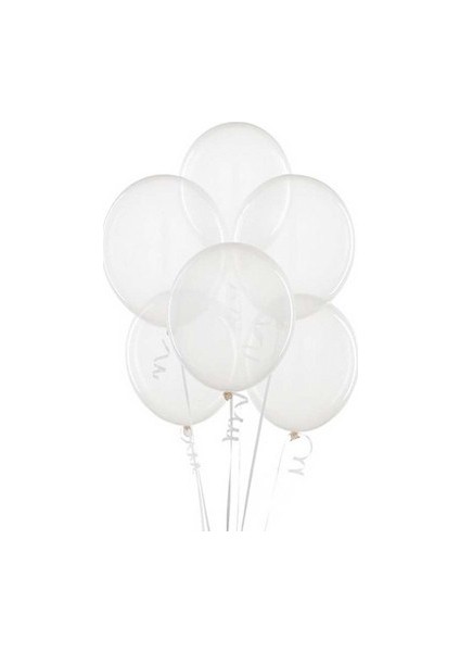 Ezjet Şeffaf Balon 100 Adet