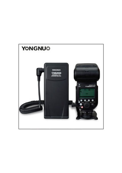 Yongnuo YN5200 Profesyonel Speedlite Power Bank 11.1V 5200MAH Için Dahili Lityum Pil