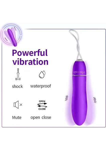 Titreşimli Intense Delight Bullet Vibratör