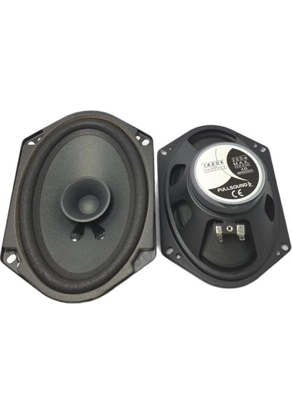 2'li 1420K 200 W Oval Hoparlör 180 x 125 mm