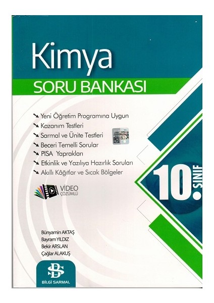 Bilgi Sarmal Yayınları 10. Sınıf Kimya Soru Bankası