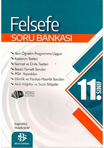 Bilgi Sarmal Yayınları 11. Sınıf Felsefe Soru Bankası