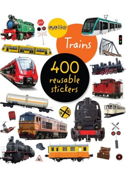 Eyelike Stickers: Trains